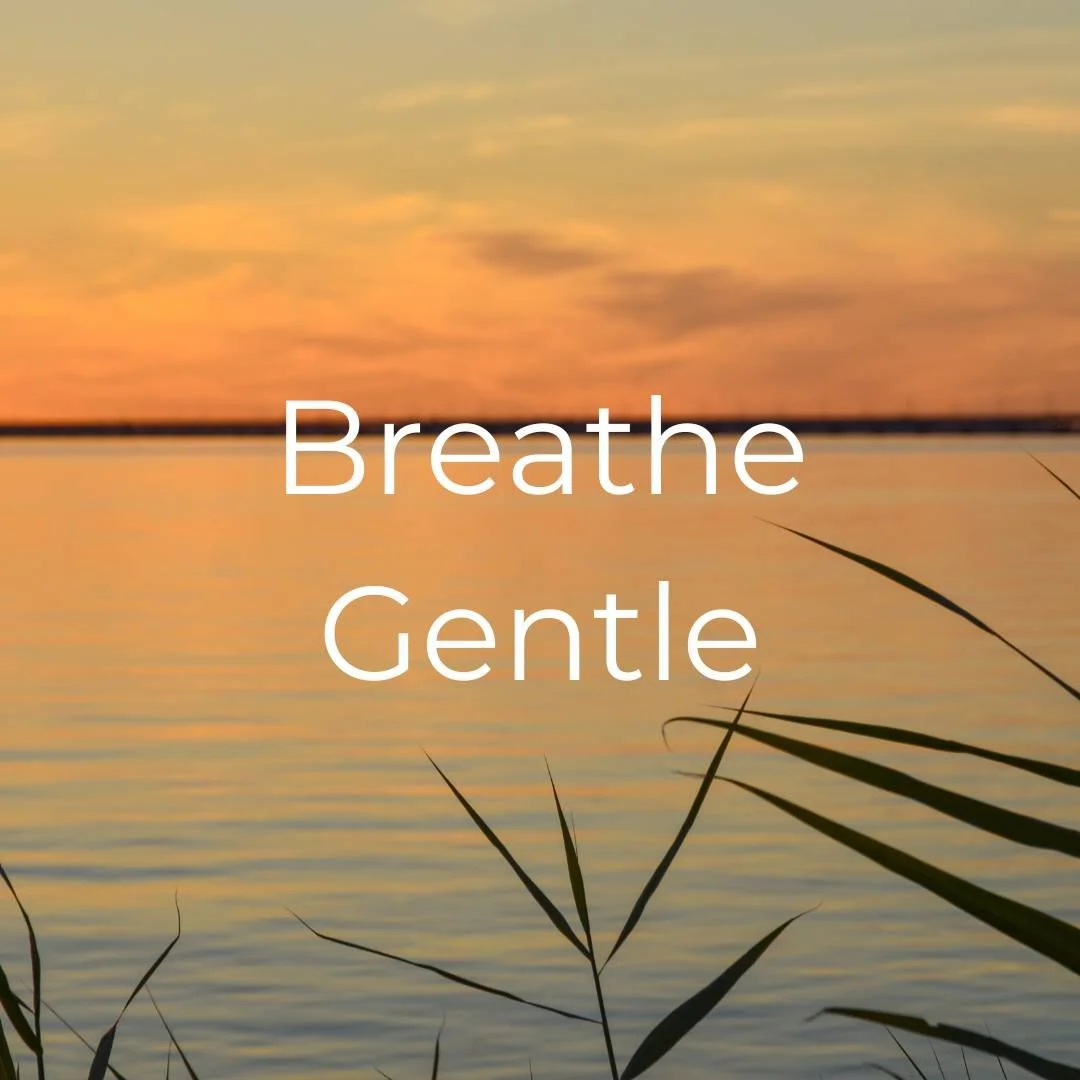 breathe gently. don’t force your breath to do something it really doesn’t want to do. a gentle approach to breathing exercises works best