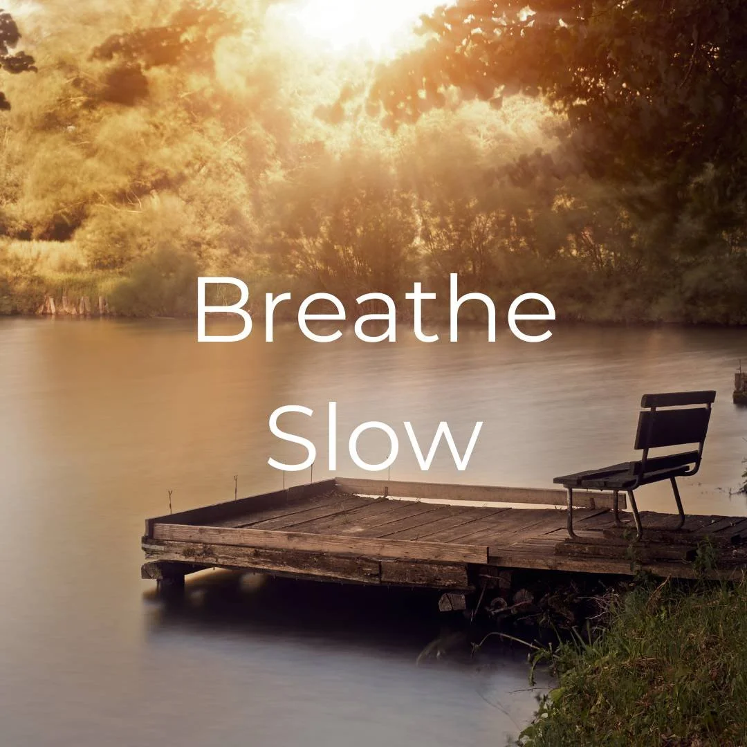 breathing slowly is a simple and effective way to use your breath to relax.