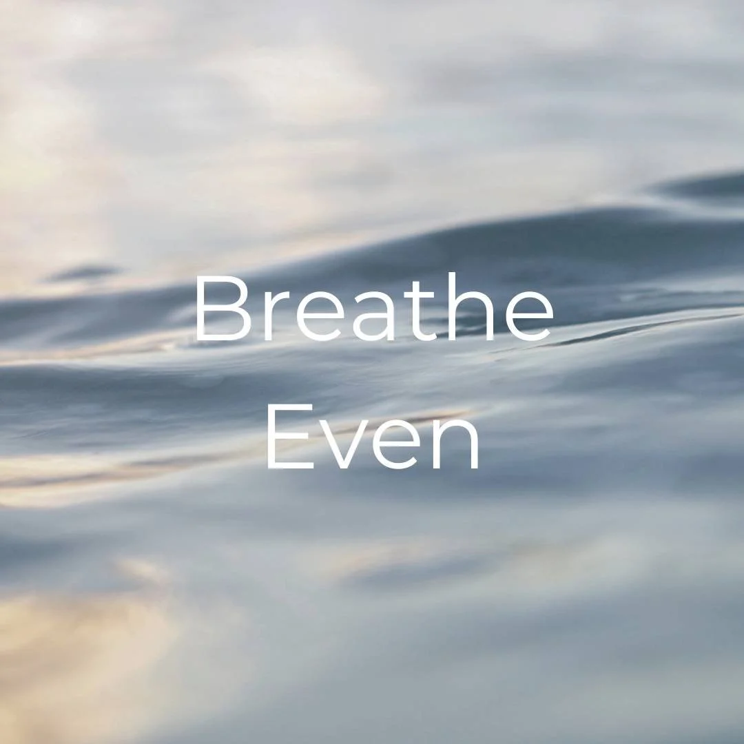 breathing evenly is one of the breathing exercises you can try. coherent breathing involves an equal length of in and out breath
