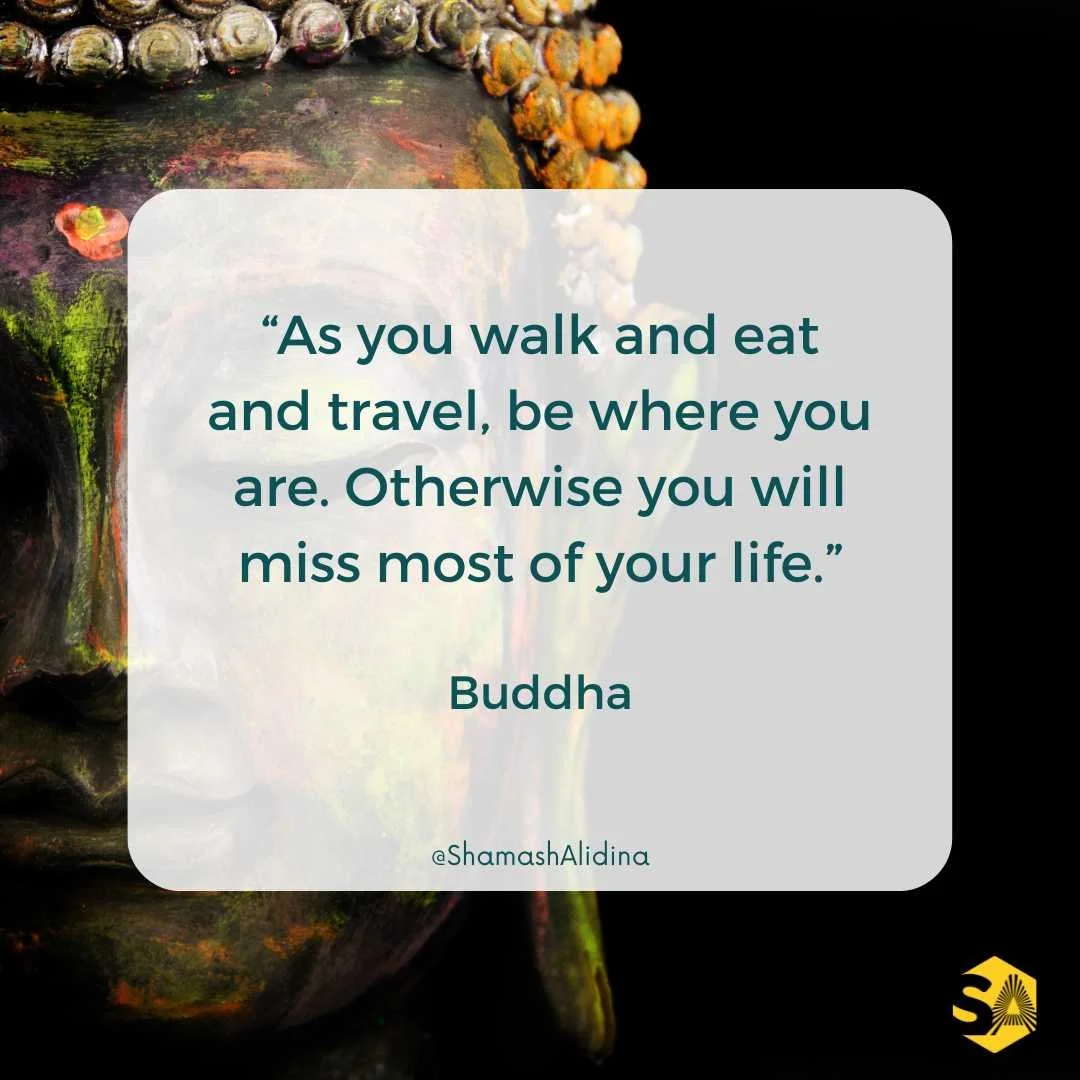 MINDFULNESS QUOTE BY BUDDHA