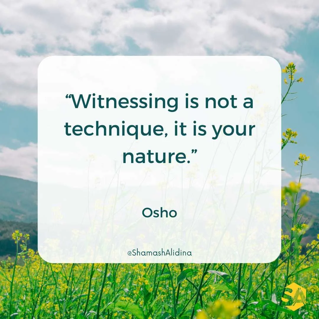 MINDFULNESS QUOTE BY OSHO