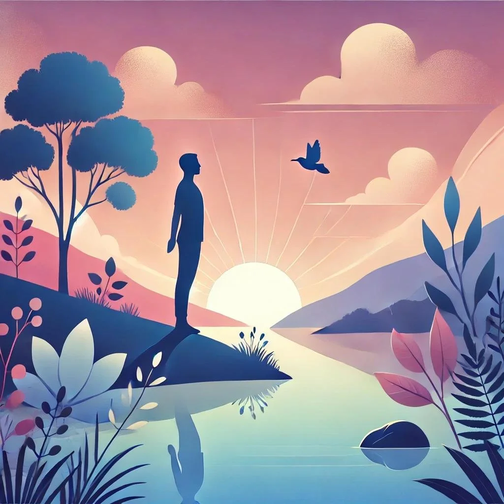 breathing exercises can be done anytime and anywhere - in nature or in a busy city
